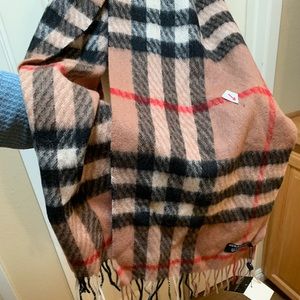 Authentic Burberry, Wool Scarf.